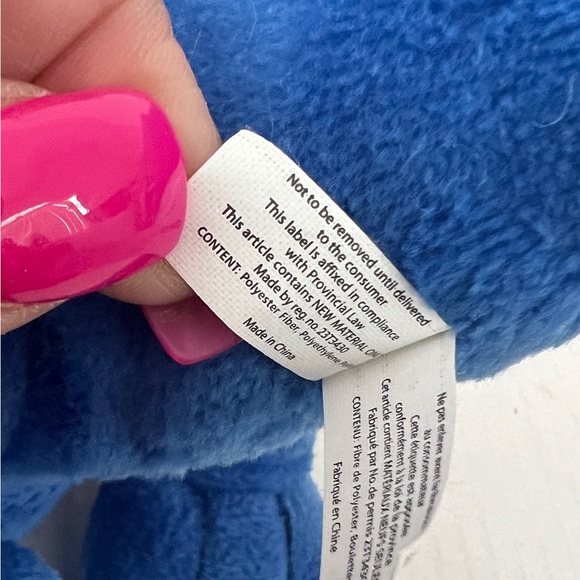 MANHATTAN TOY BLUE T-REX TYRANNOSAURUS DINOSAUR PLUSH - Picture 6 of 7